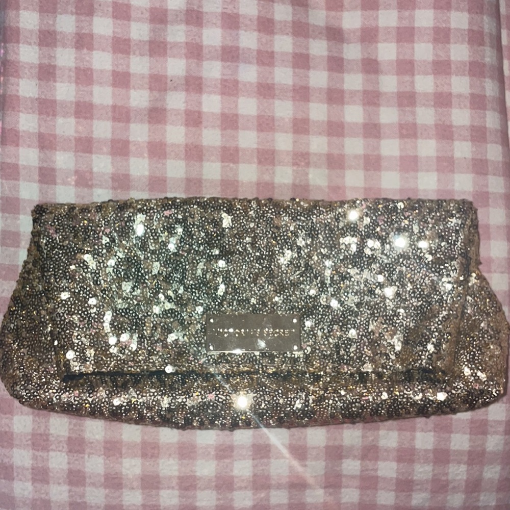 Victoria’s Secret Gold Sequin clutch
